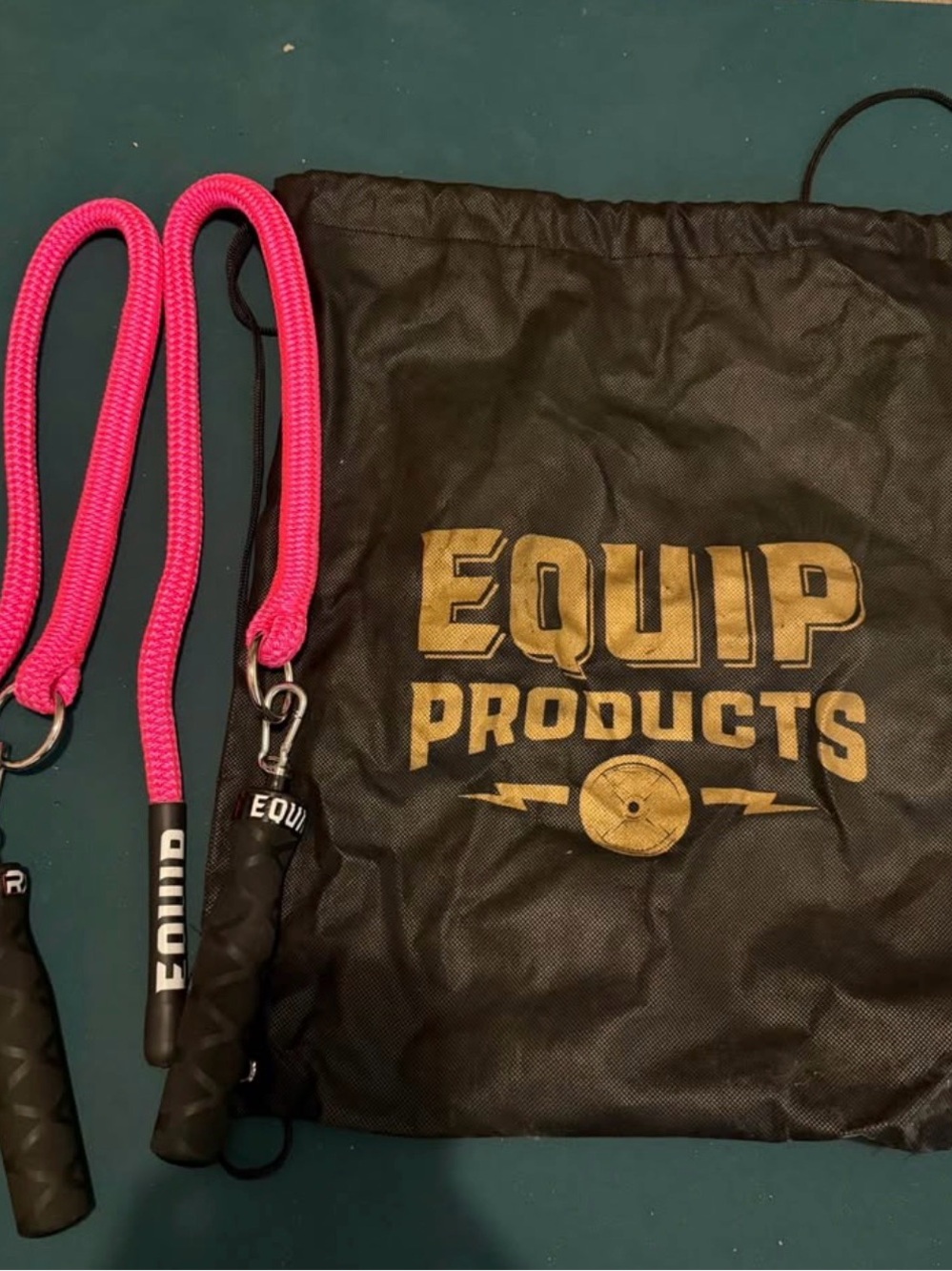 Multi Ropes™ Adaptive Jump Rope — Hot Pink - Picture 2 of 2